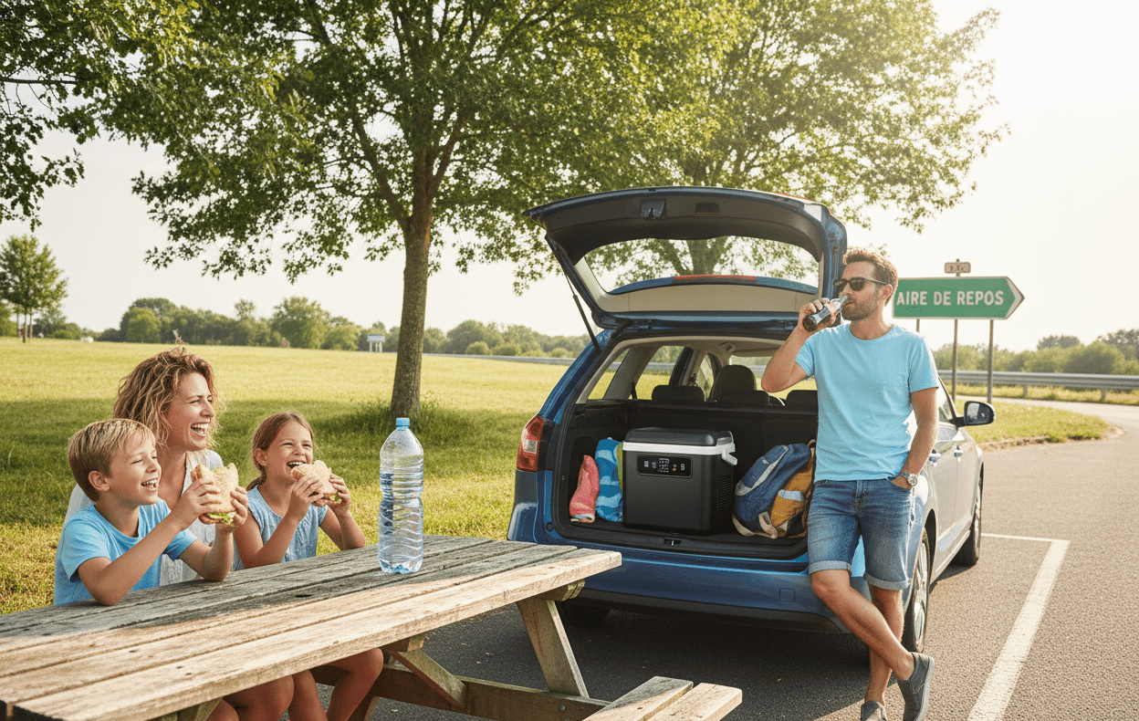Glacière Électrique 6L | Roadcool - Plan dinette
