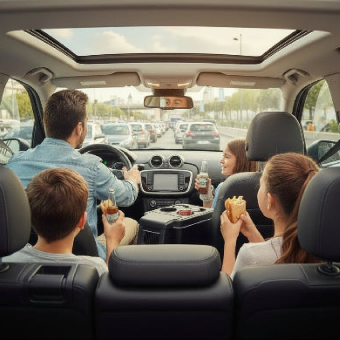 glaciere electrique | embouteillage-voiture warmcold - Plan dinette
