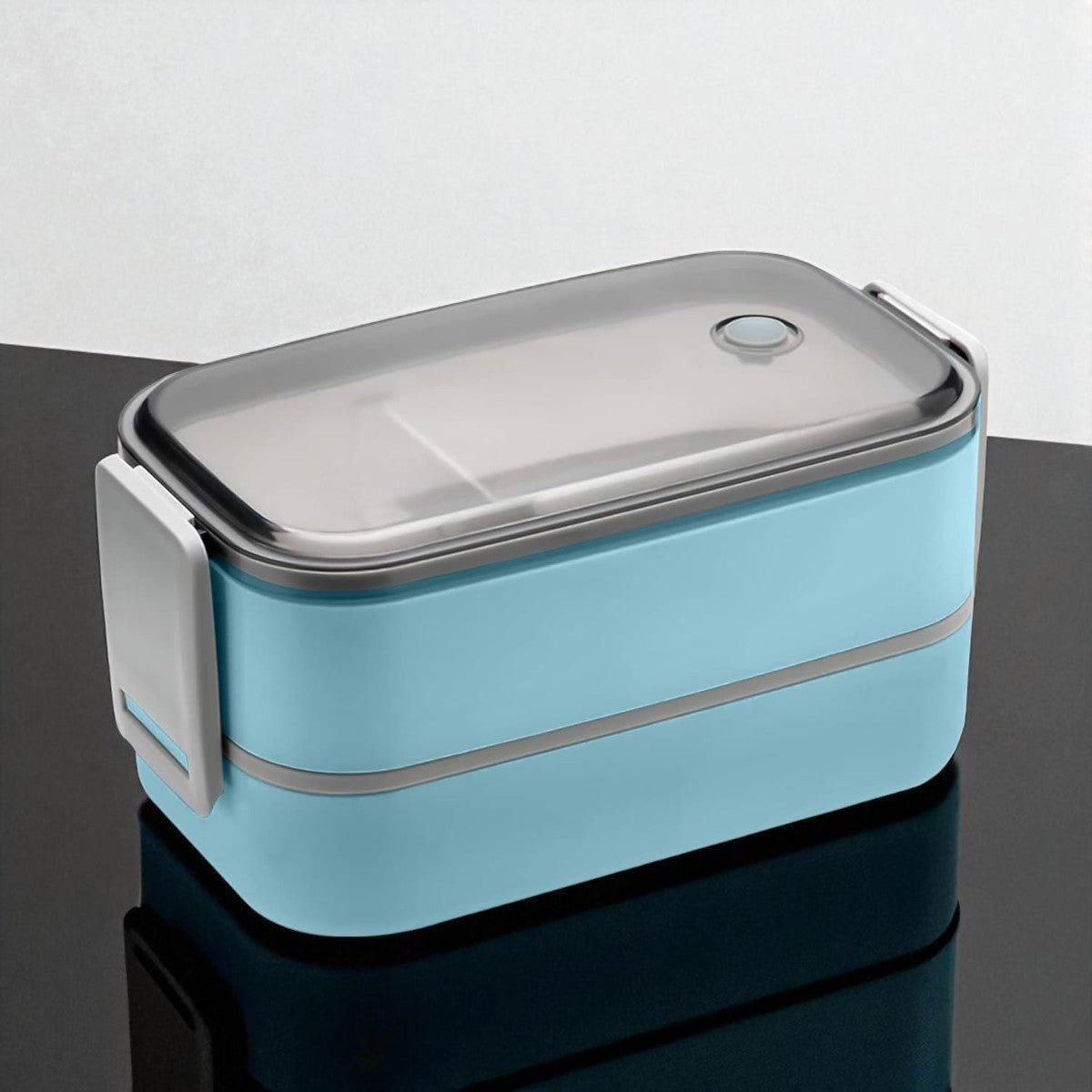 Lunch Box - InoxLunchMate™ - Bleu - Plan dinette