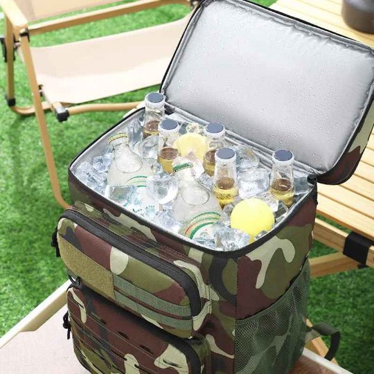 Sac à dos isotherme compartimenté | randofresh - Plan dinette