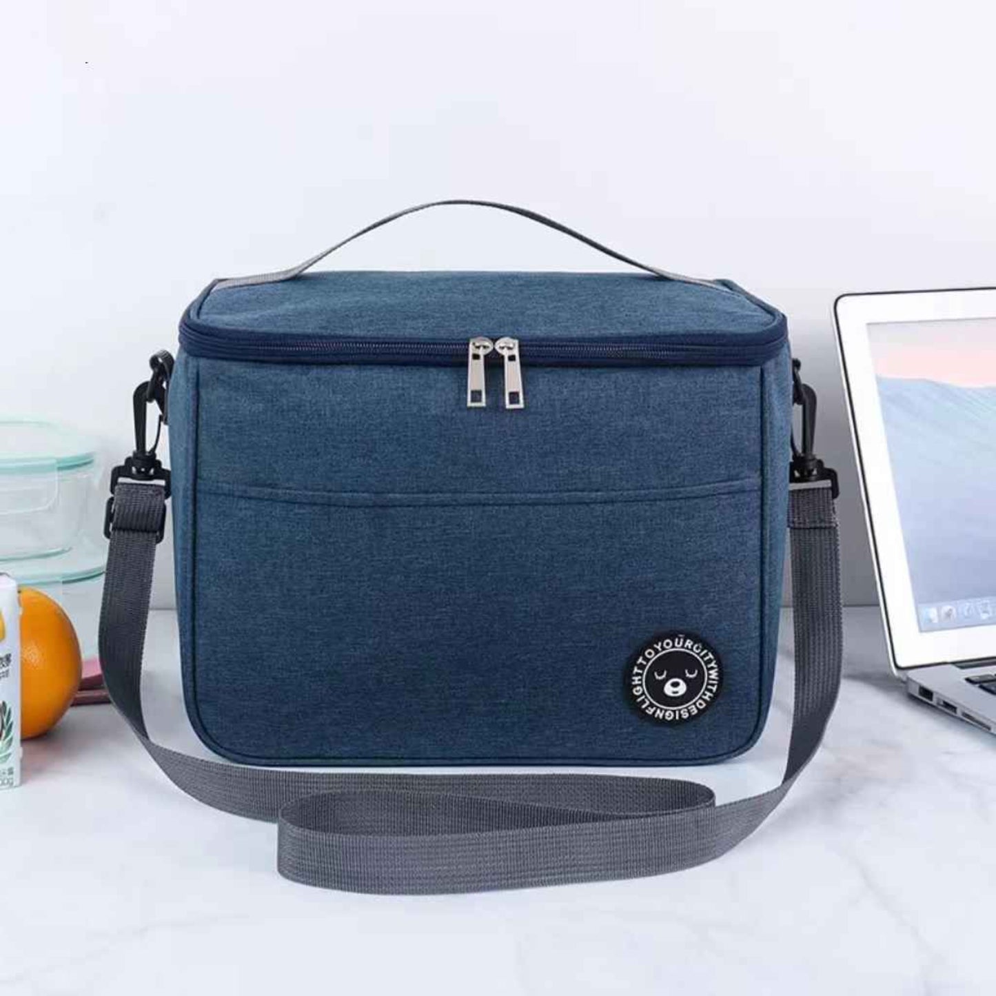 sac isotherme repas | isofresh bleu