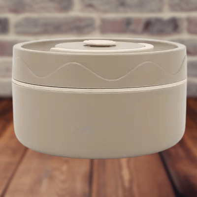 Boîte Repas Isotherme - NewThermalLunchBox™ - Marron - Plan dinette