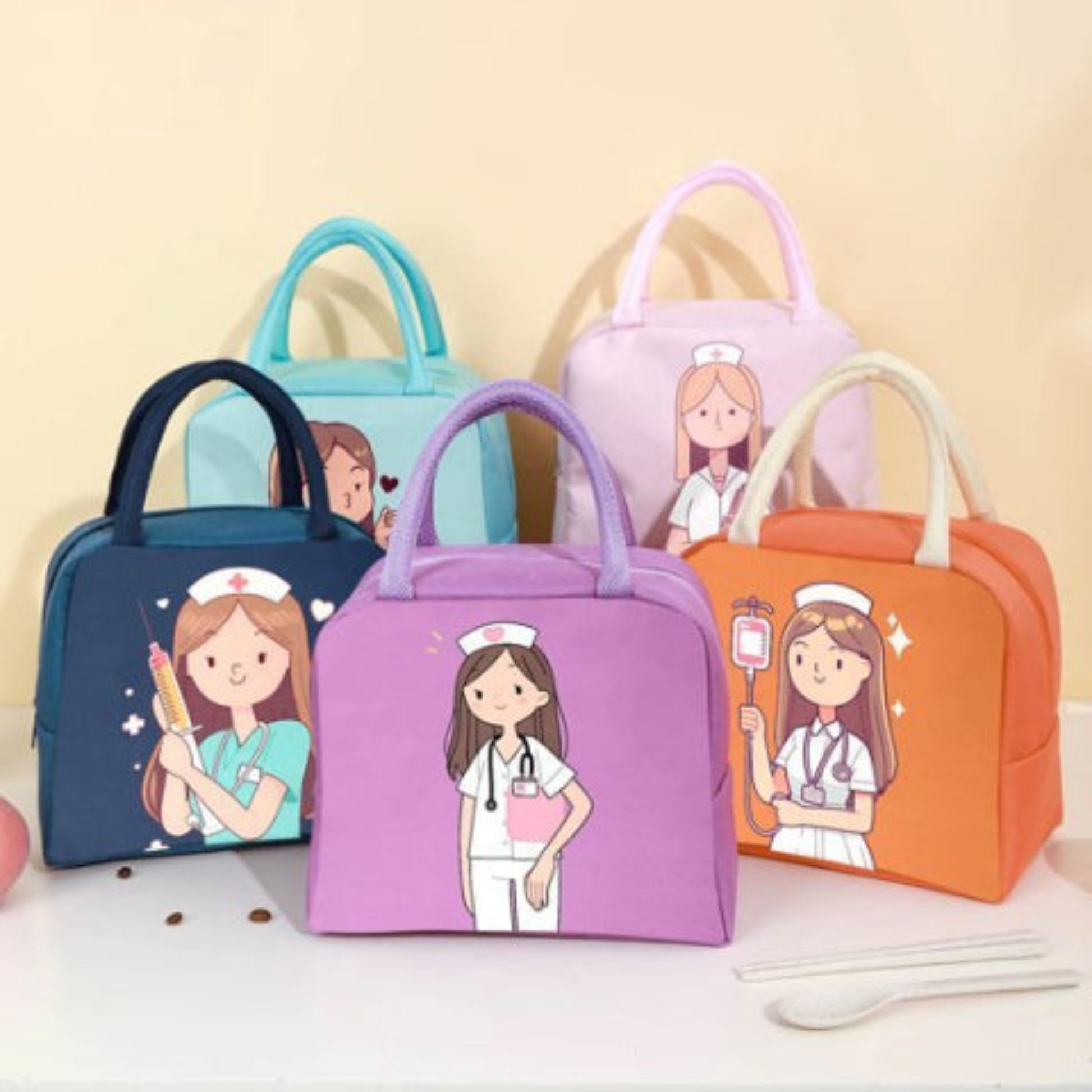 divers coloris Sac repas isotherme infirmiere | jota - Plan dinette