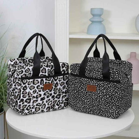  duo sac repas isotherme léopard | anilux - Plan dinette