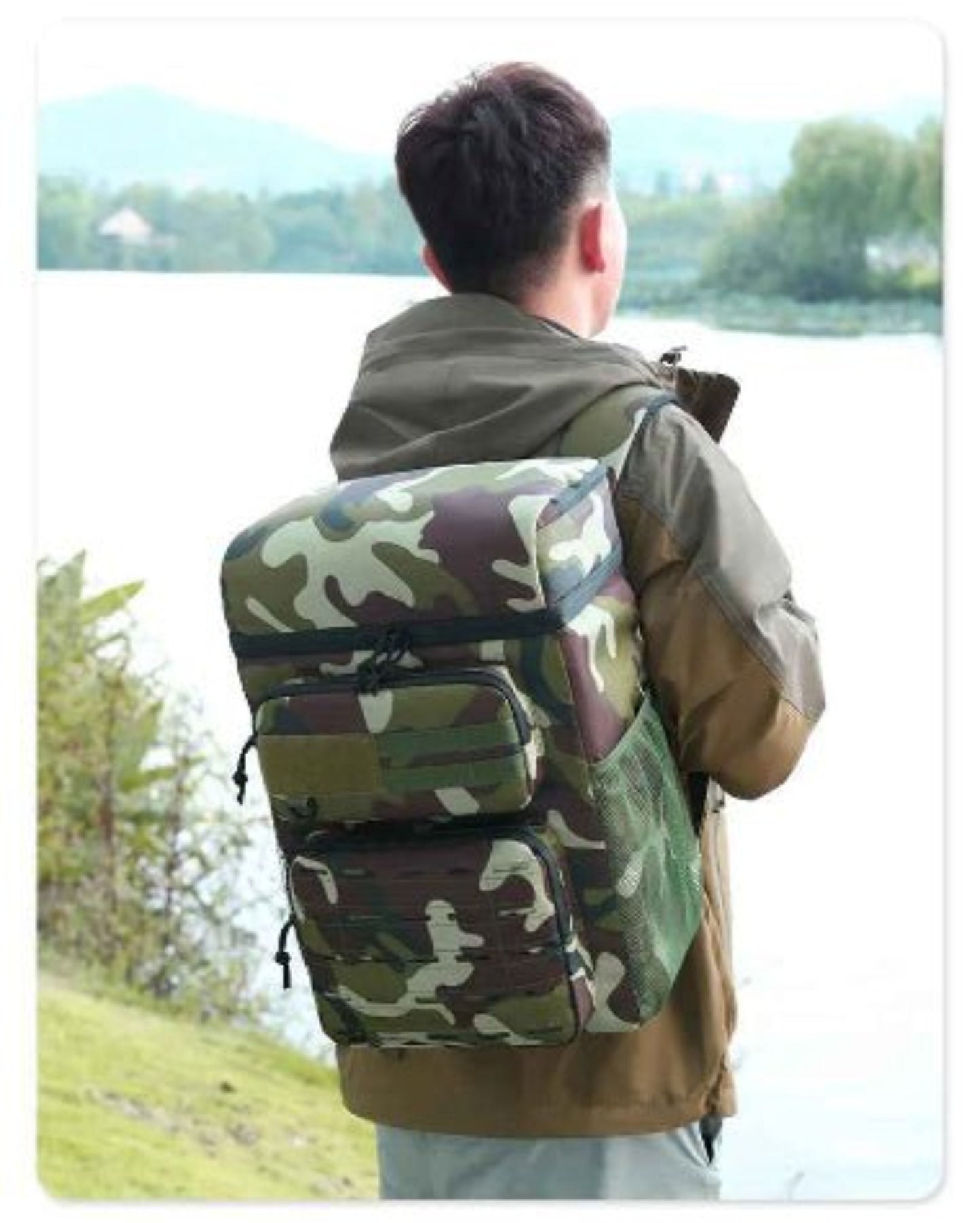 homme nature sac à dos isotherme compartimenté | randofresh - Plan dinette