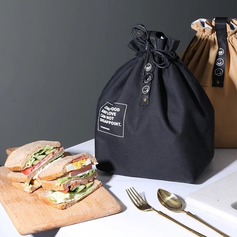 lunch bag noir lolibag - Plan dinette