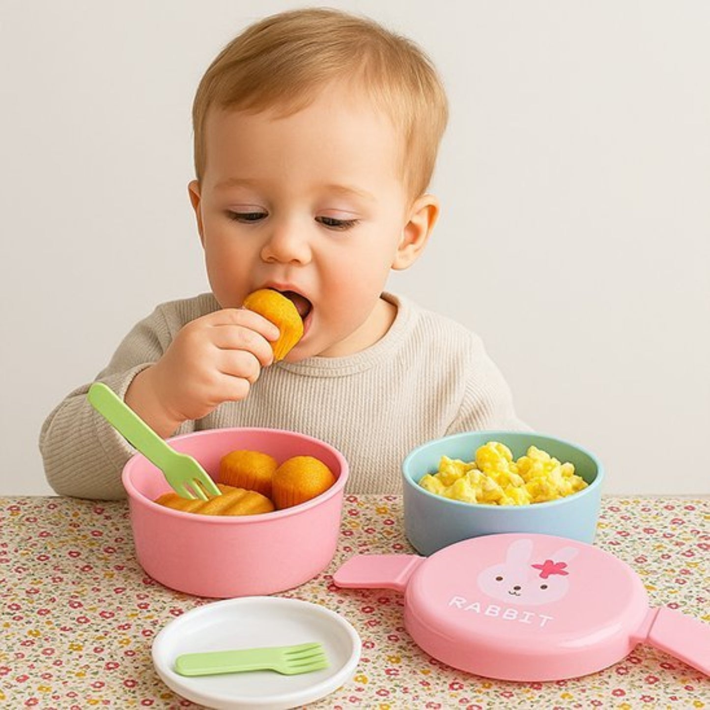Lunch box enfant couvercle clip | babybox - Plan dinette