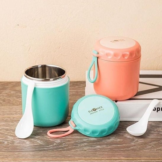 lunch box enfant fermeture vise inox rose bleu |bublybox