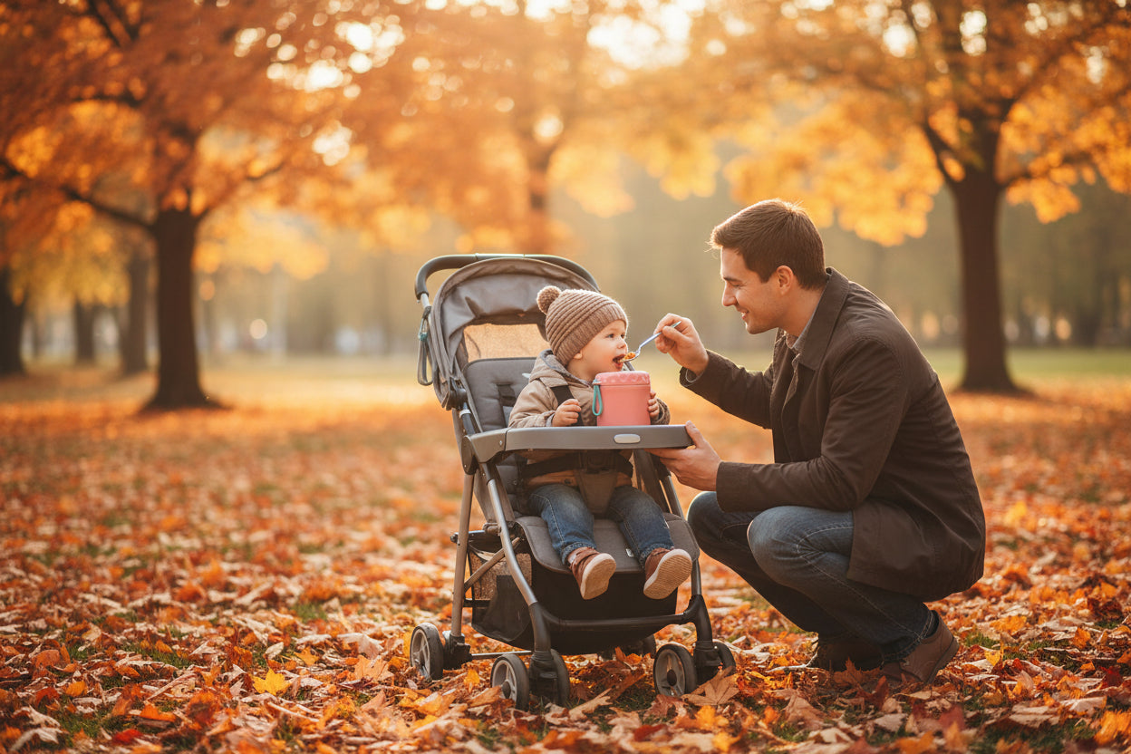 lunch box enfant parc automne manger bebe |bublybox