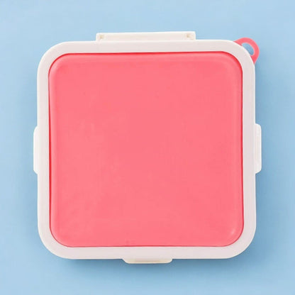 Lunch Box - SnackSafeBox™ - Rose - silicone