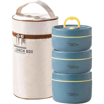 lunch box |trigobox bleu lunch bag