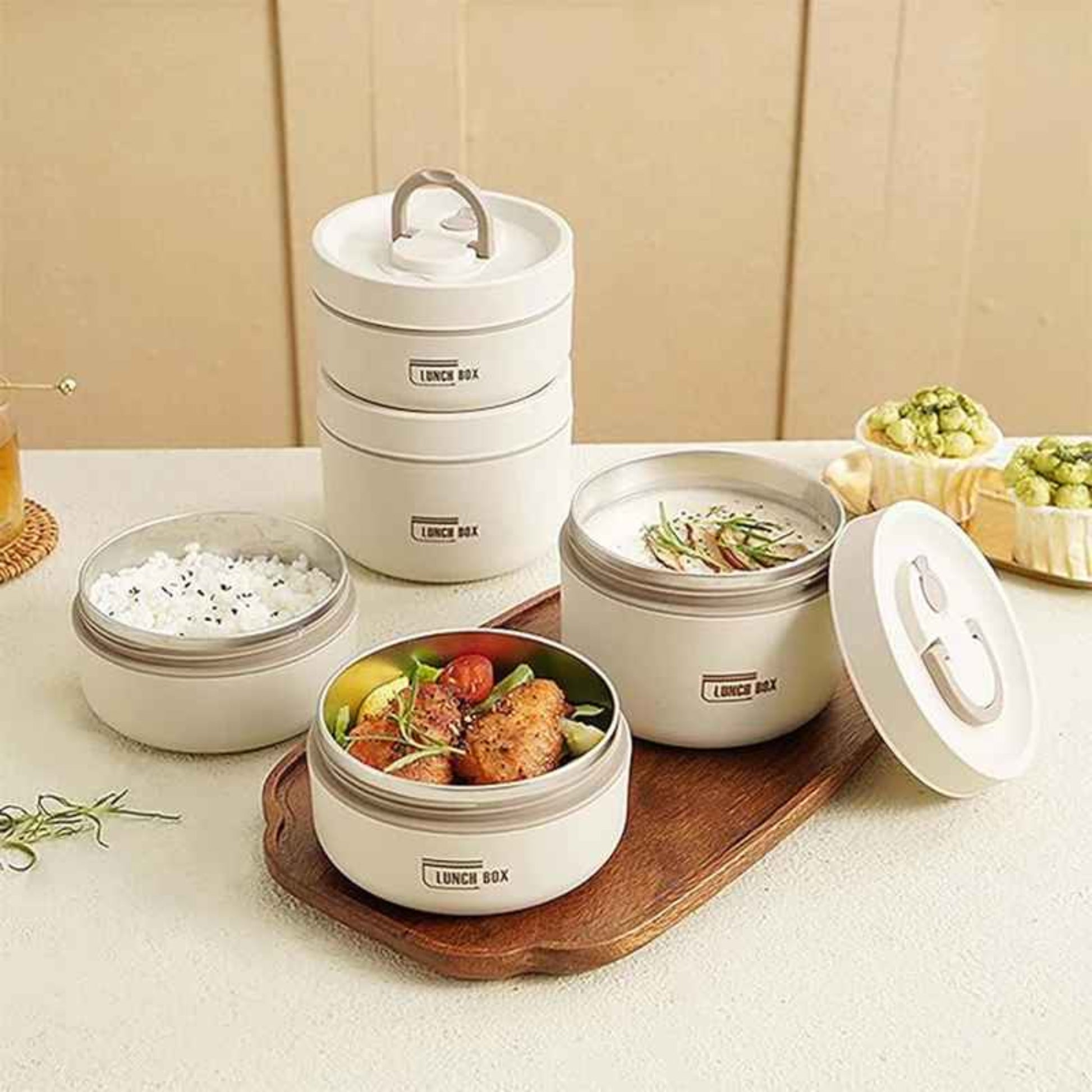 lunch box |trigobox trois compartiment isotherme- Plan dinette