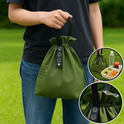 petit lunch bag kaki mignon | lolibag - Plan dinette
