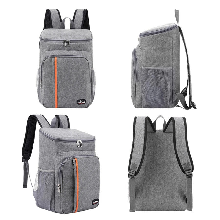 presentation quatre face sac isotherme gris | solo