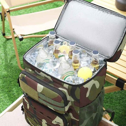 Sac à dos isotherme compartimenté | randofresh - Plan dinette