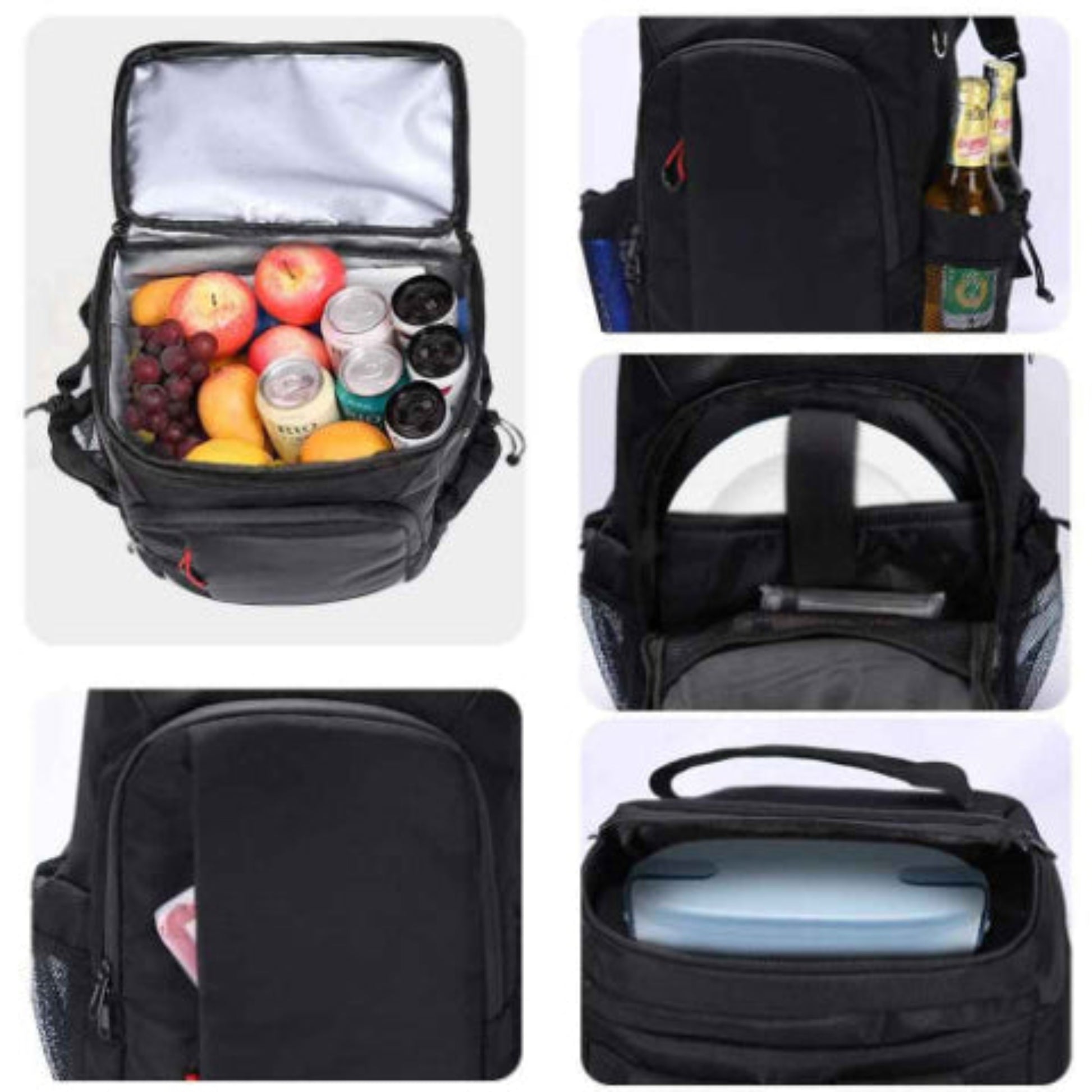 Sac à dos isotherme detail rangement | FreshPack - Plan dinette