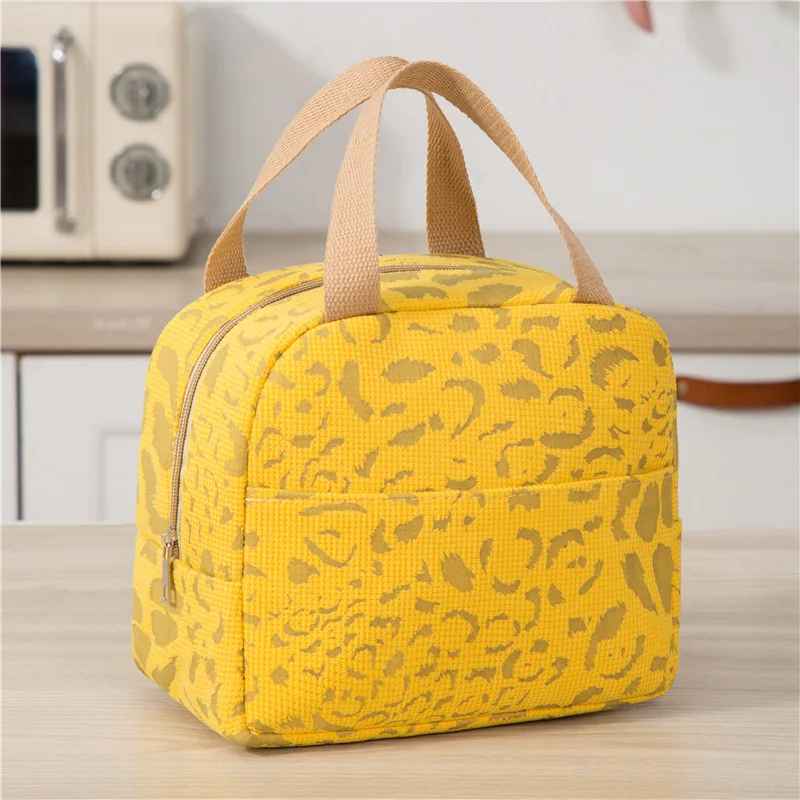 Sac isotherme jaune | minicold - Plan dinette