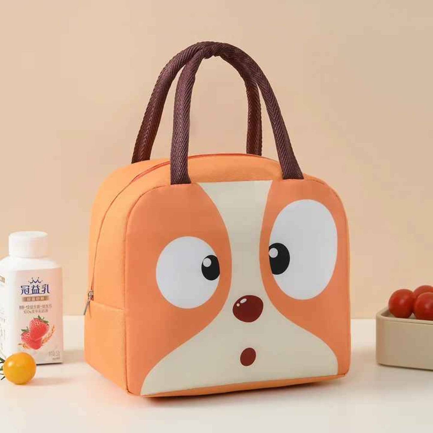 Sac isotherme orange chien | kidylunch