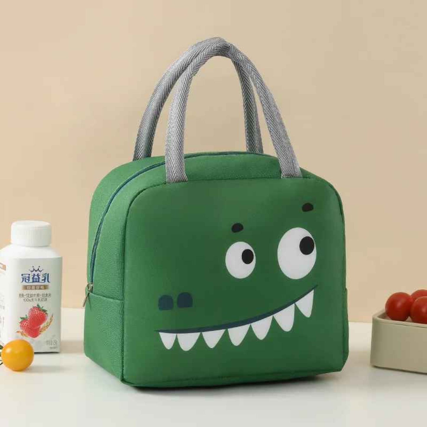 Sac isotherme vert croco | kidylunch