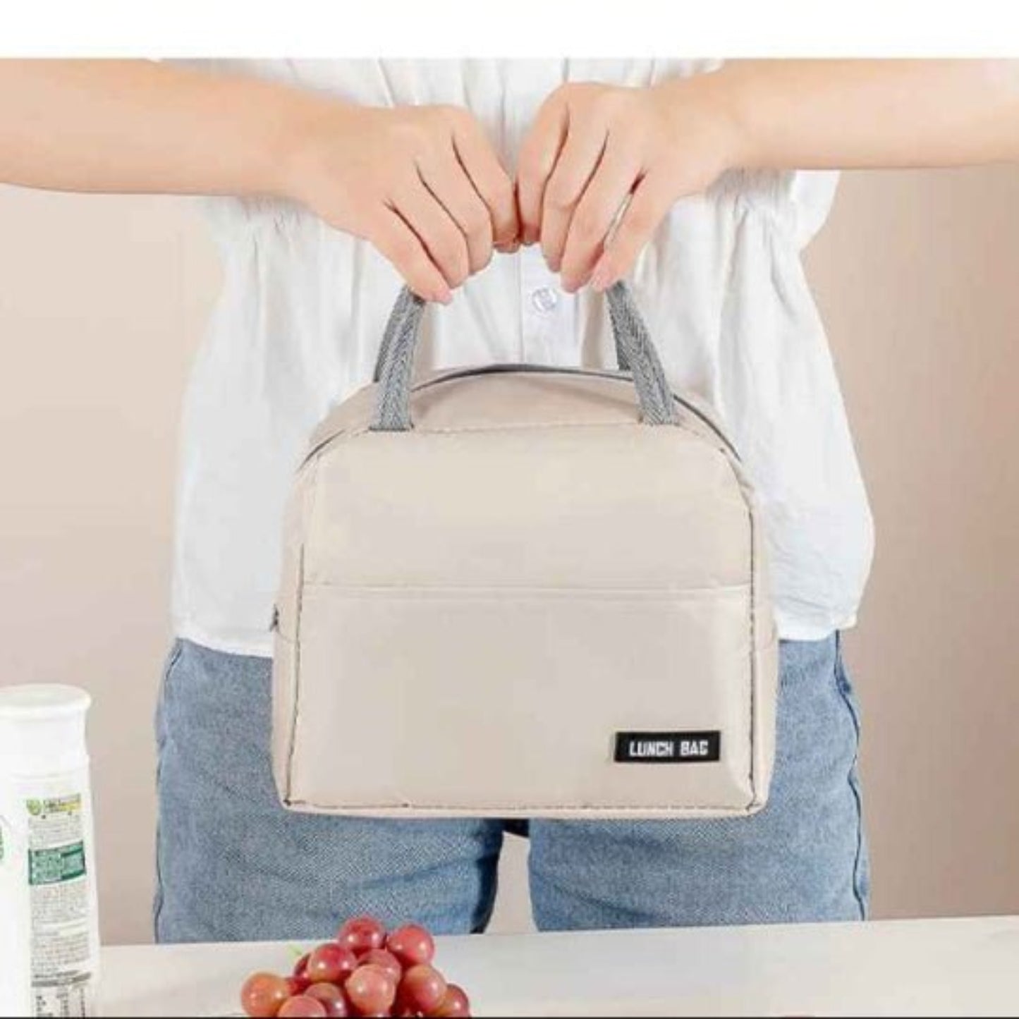 Sac Lunch Box  hola blanc