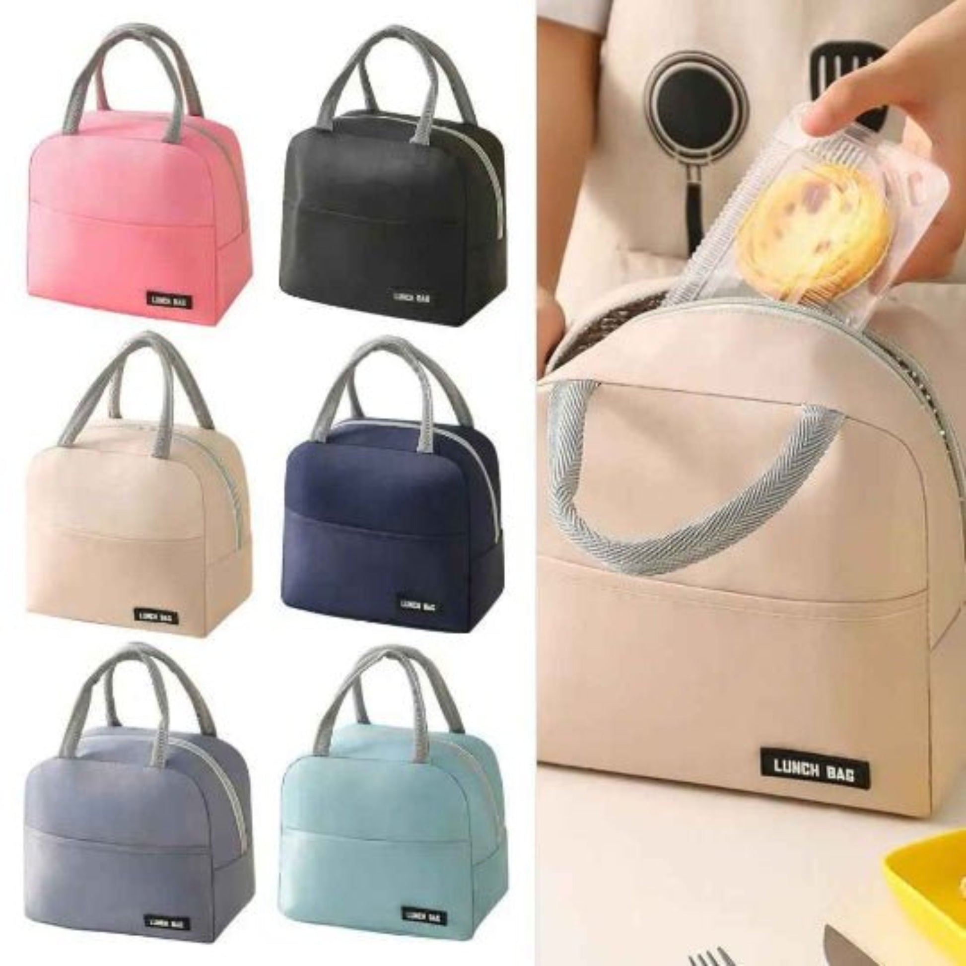 Sac Lunch Box hola differente couleur