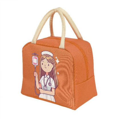 Sac repas isotherme | jota orange- Plan dinette