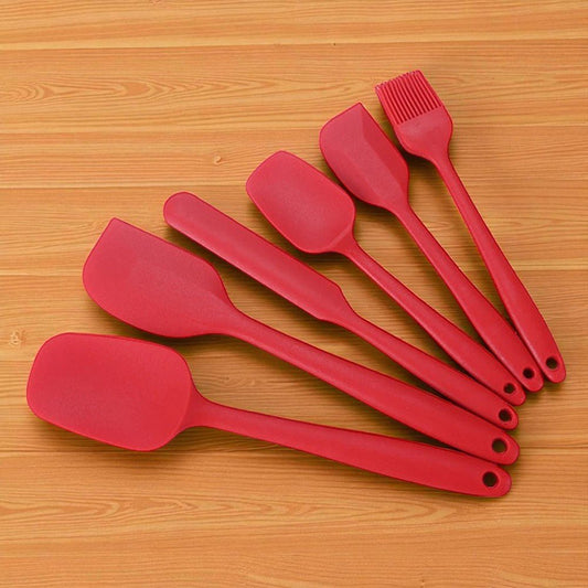 Spatule en Silicone - ChefFlexSpatula™ - Rouge - Plan dinette